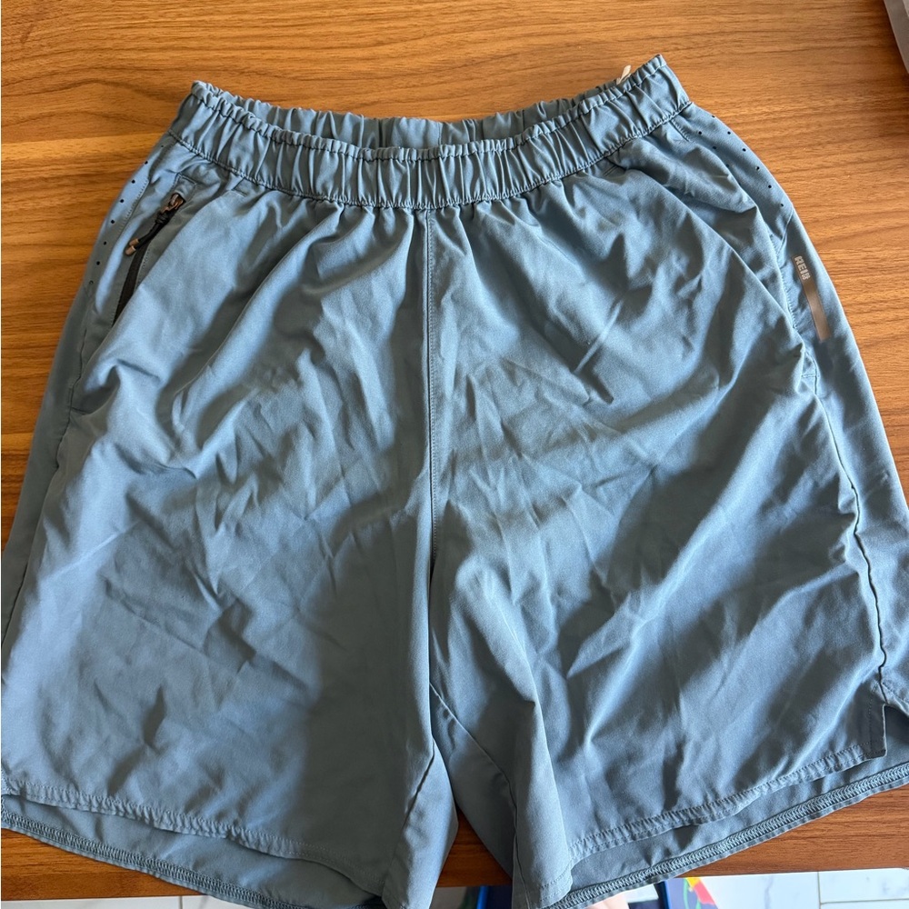 REI Men's Athletic Shorts in Slate Blue